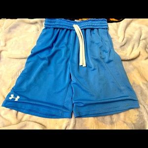 blue boy shorts